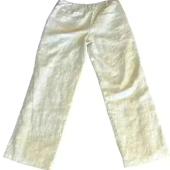 Merona White Wide Leg Pants Size 12 - Picture 2 of 6